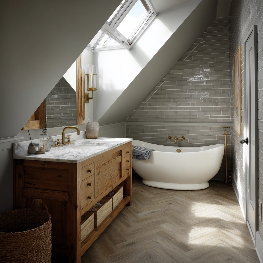 Attic Bathroom 10