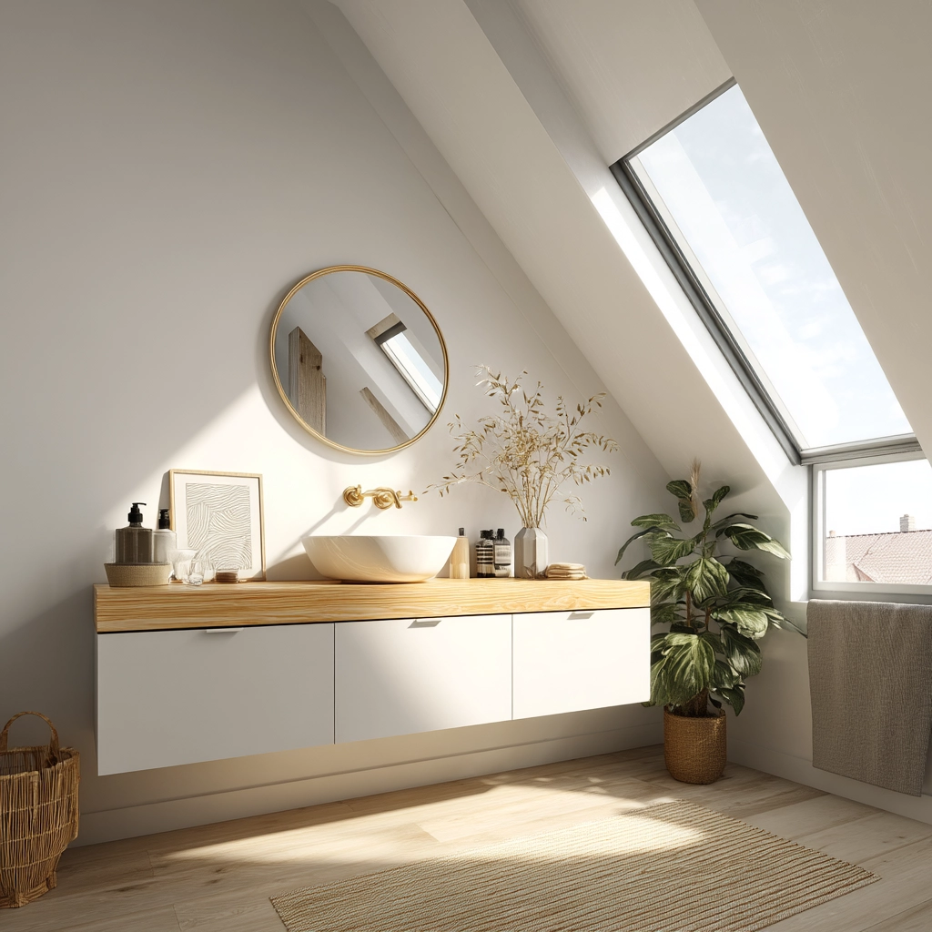 Attic Bathroom 15