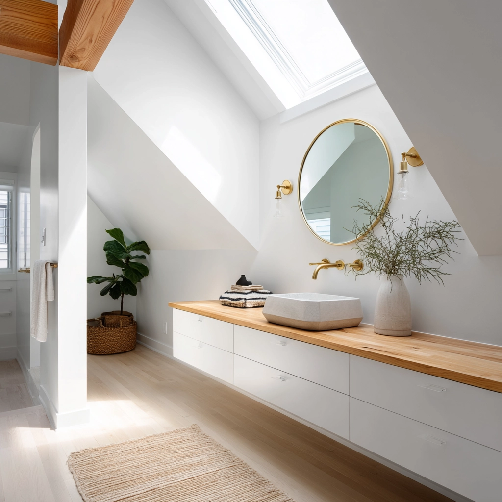 Attic Bathroom 16