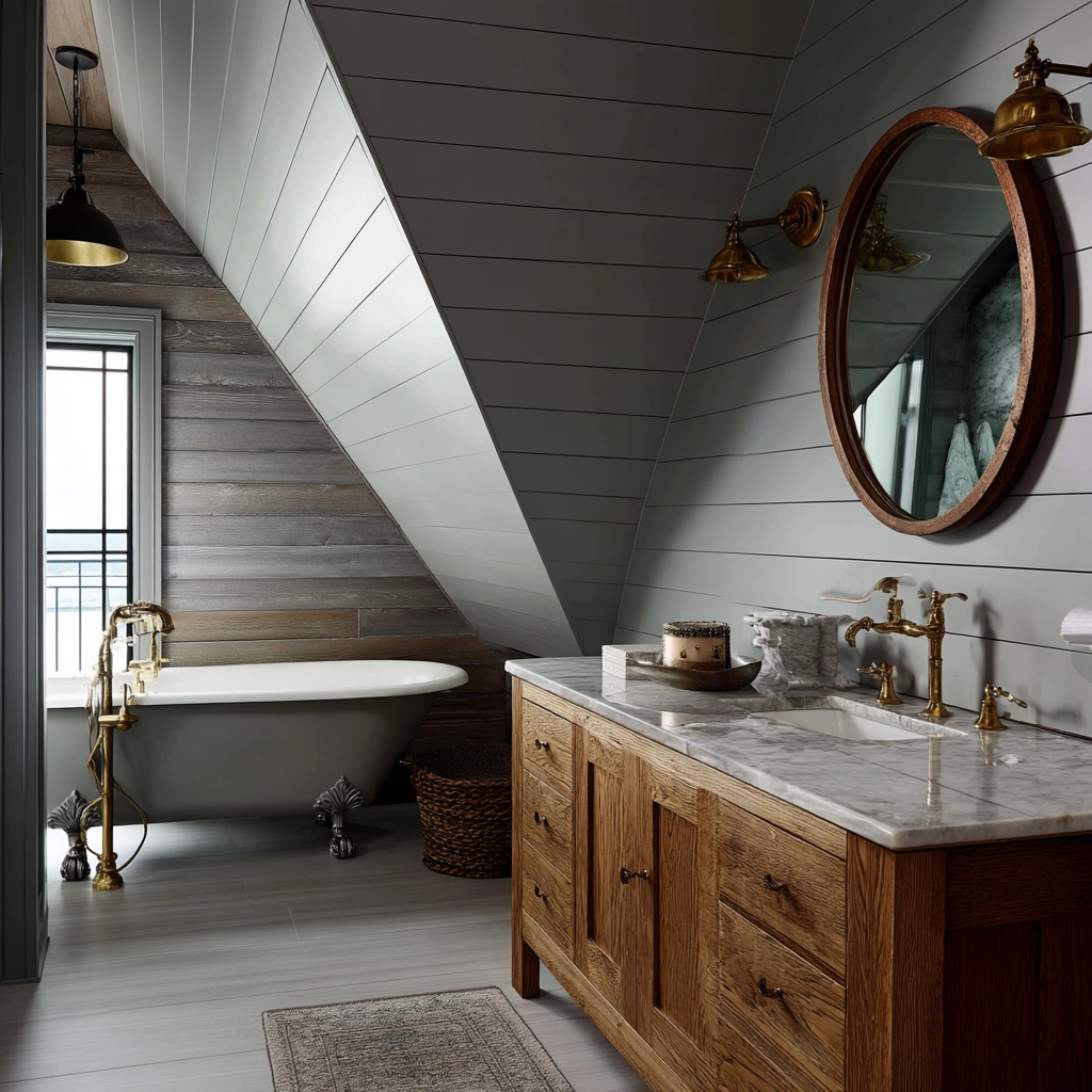 Attic Bathroom 17