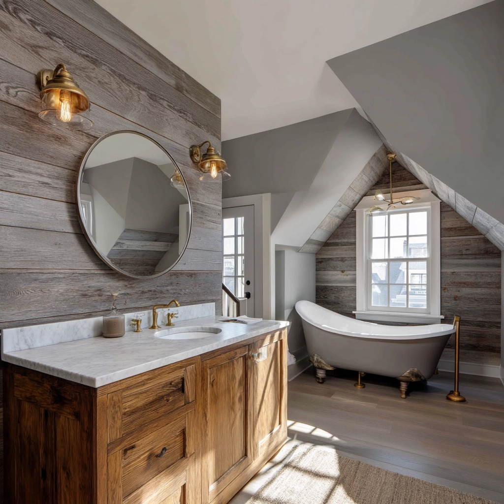 Attic Bathroom 18