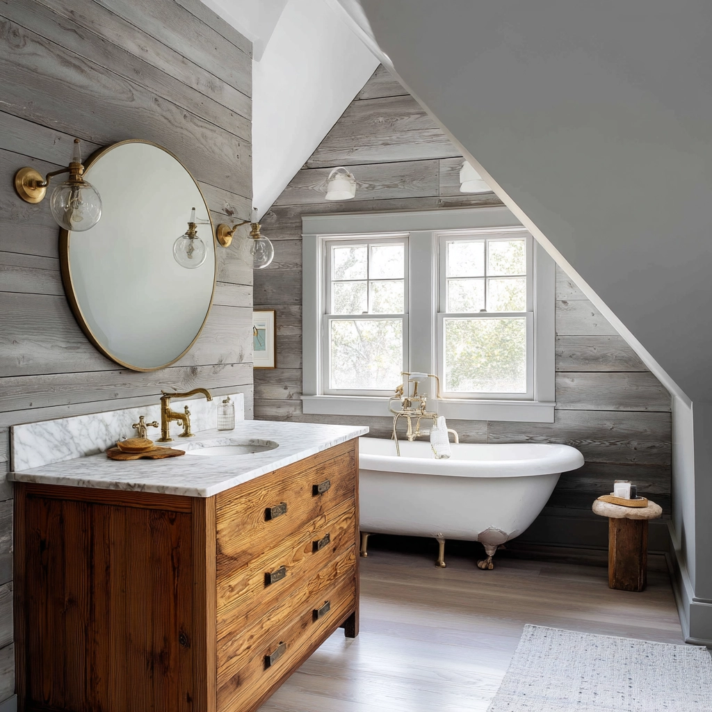 Attic Bathroom 20