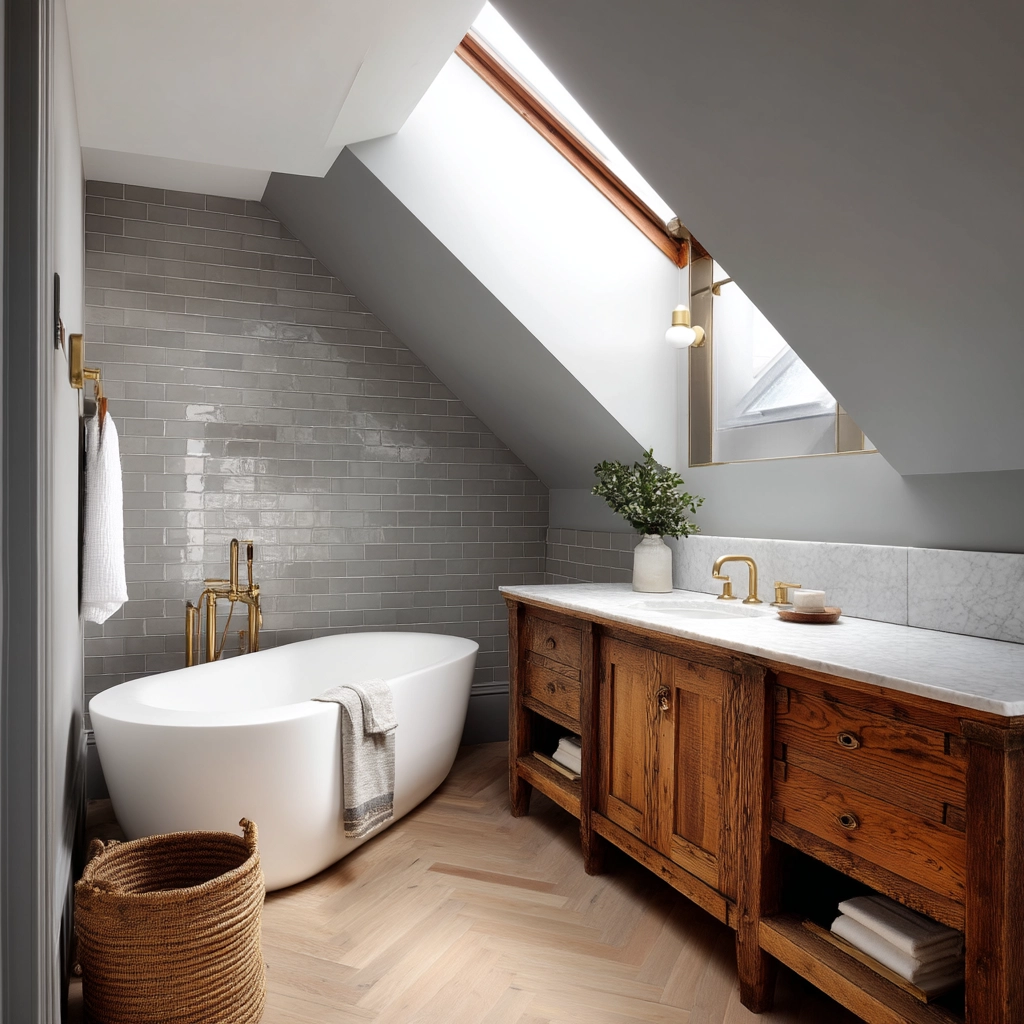 Attic Bathroom 26