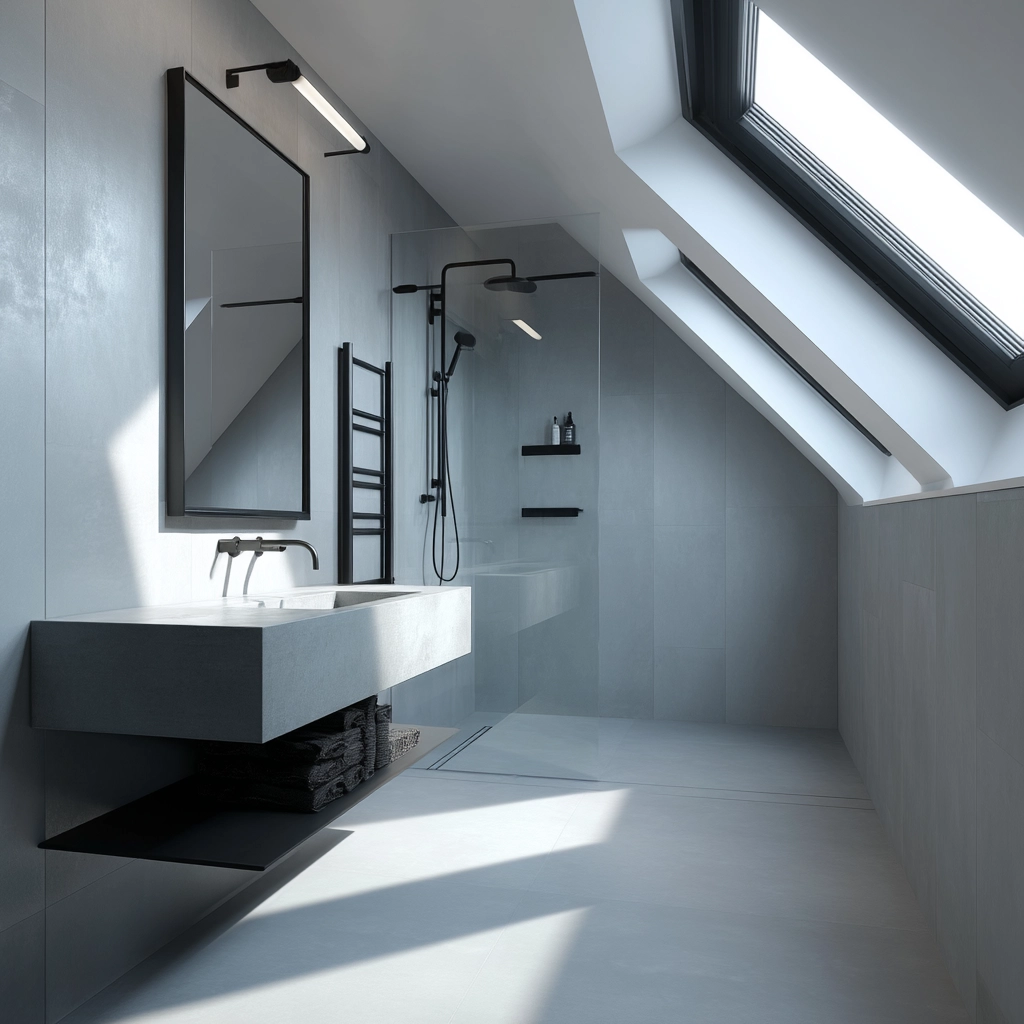 Attic Bathroom 29