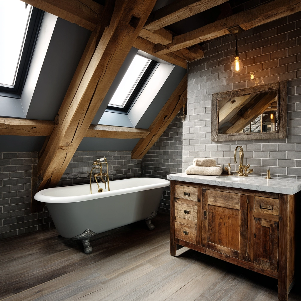 Attic Bathroom 4