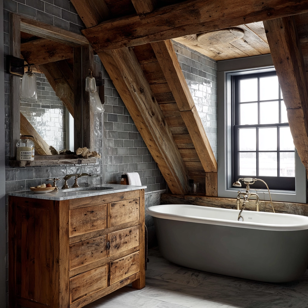 Attic Bathroom 49