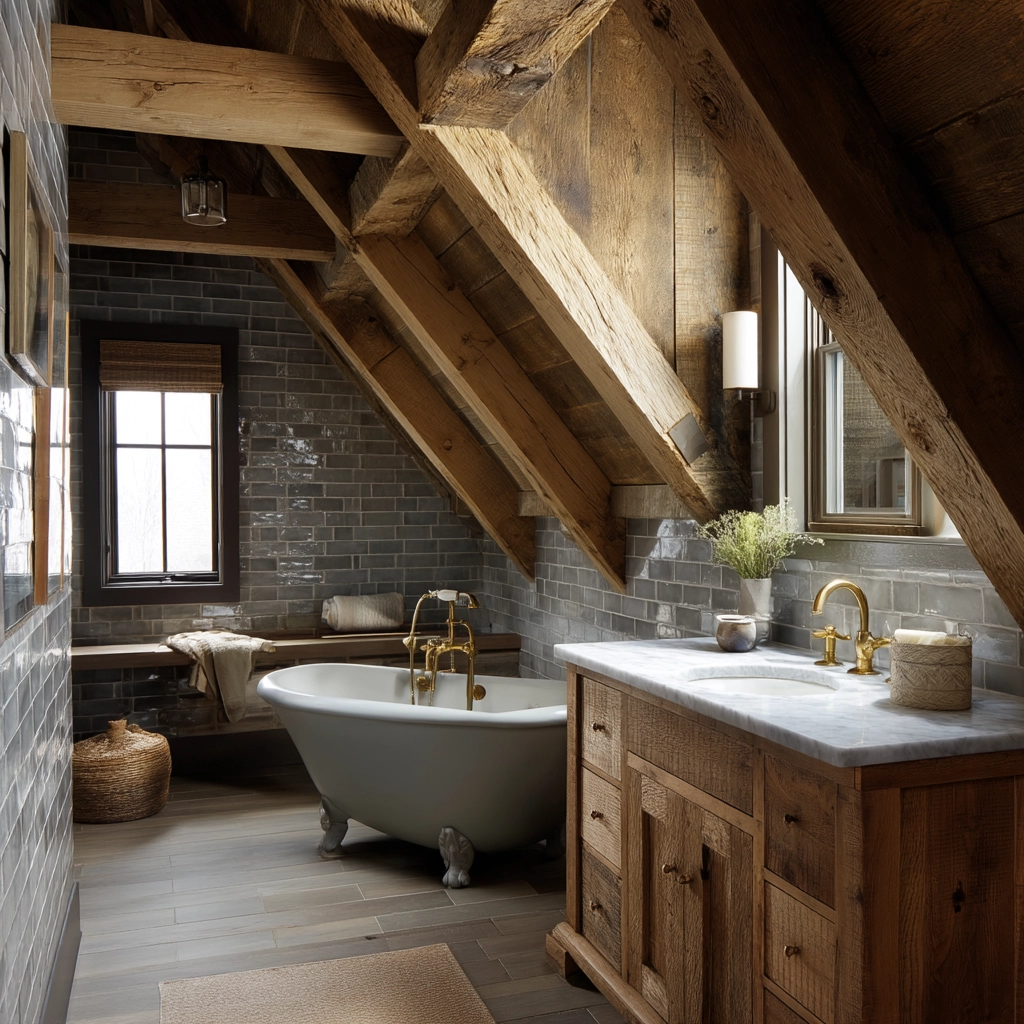 Attic Bathroom 50