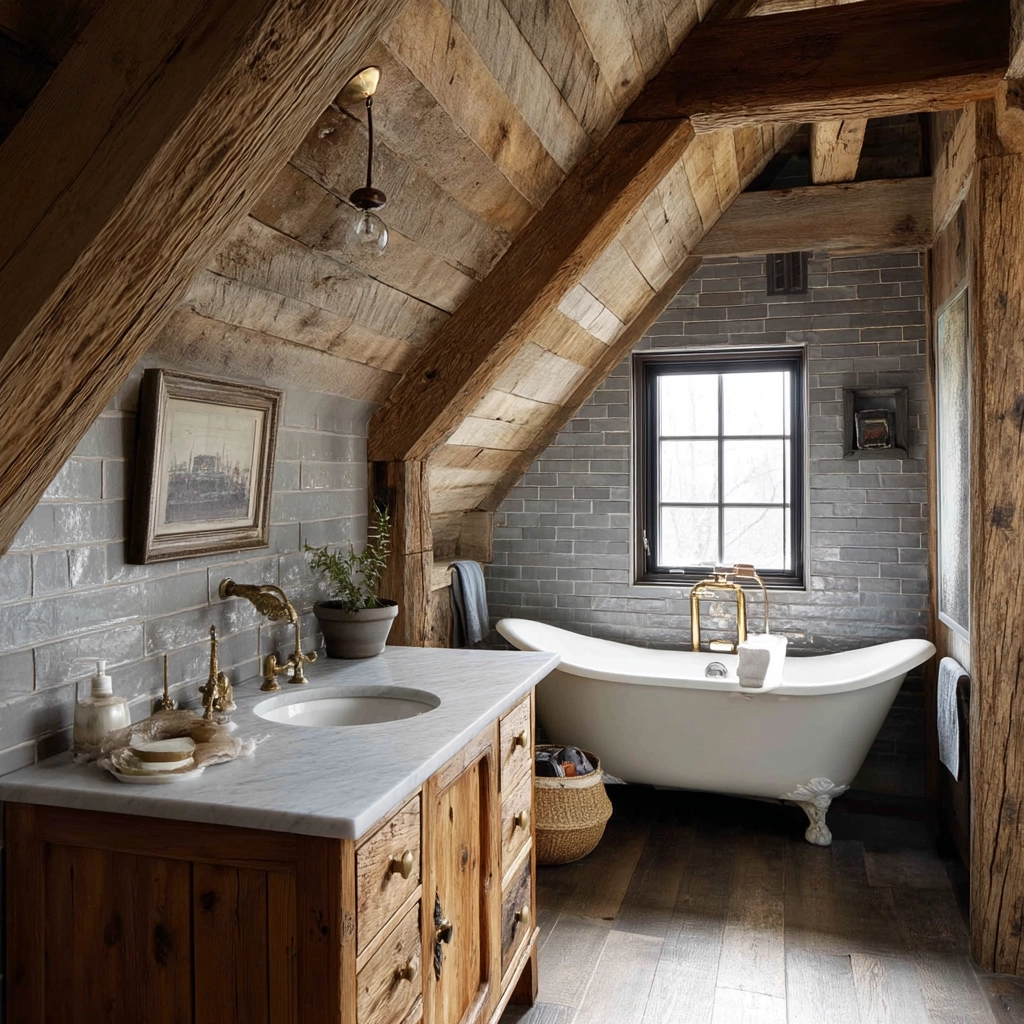 Attic Bathroom 52