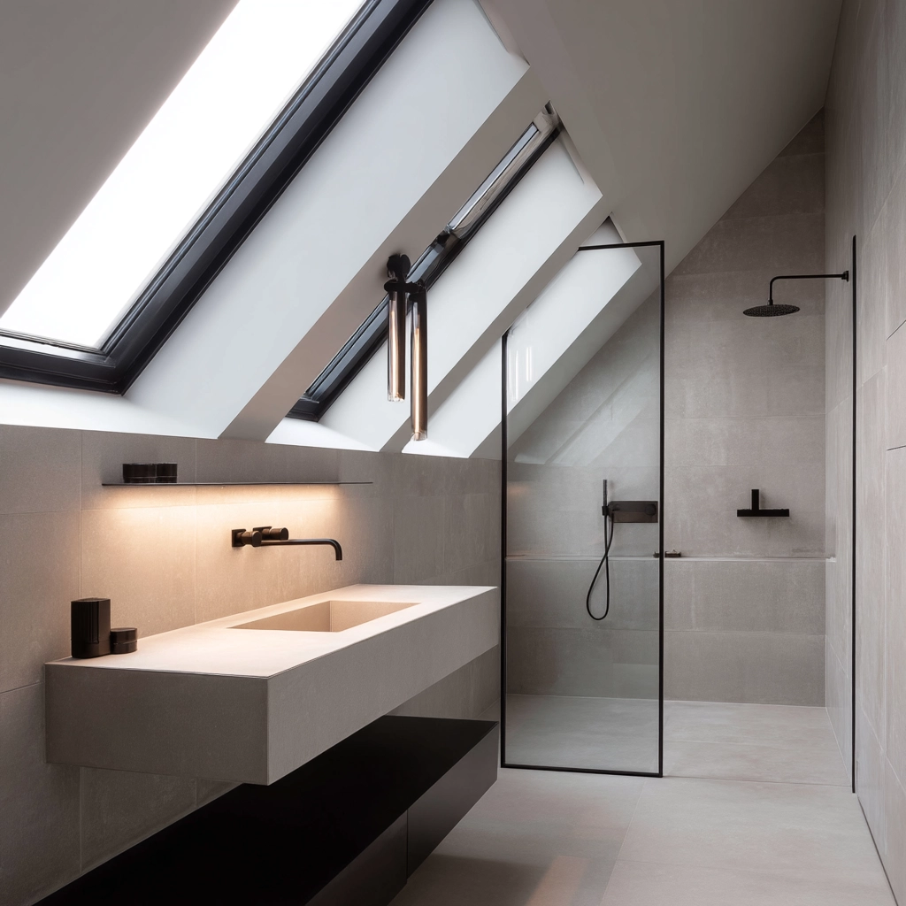 Attic Bathroom 69