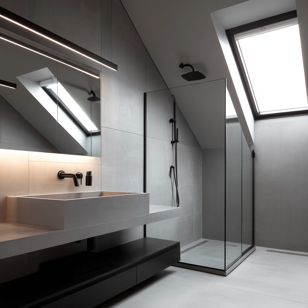 Attic Bathroom 7