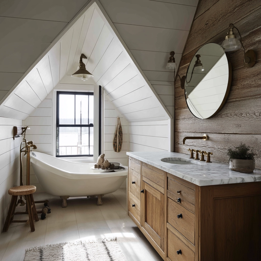 Attic Bathroom 77