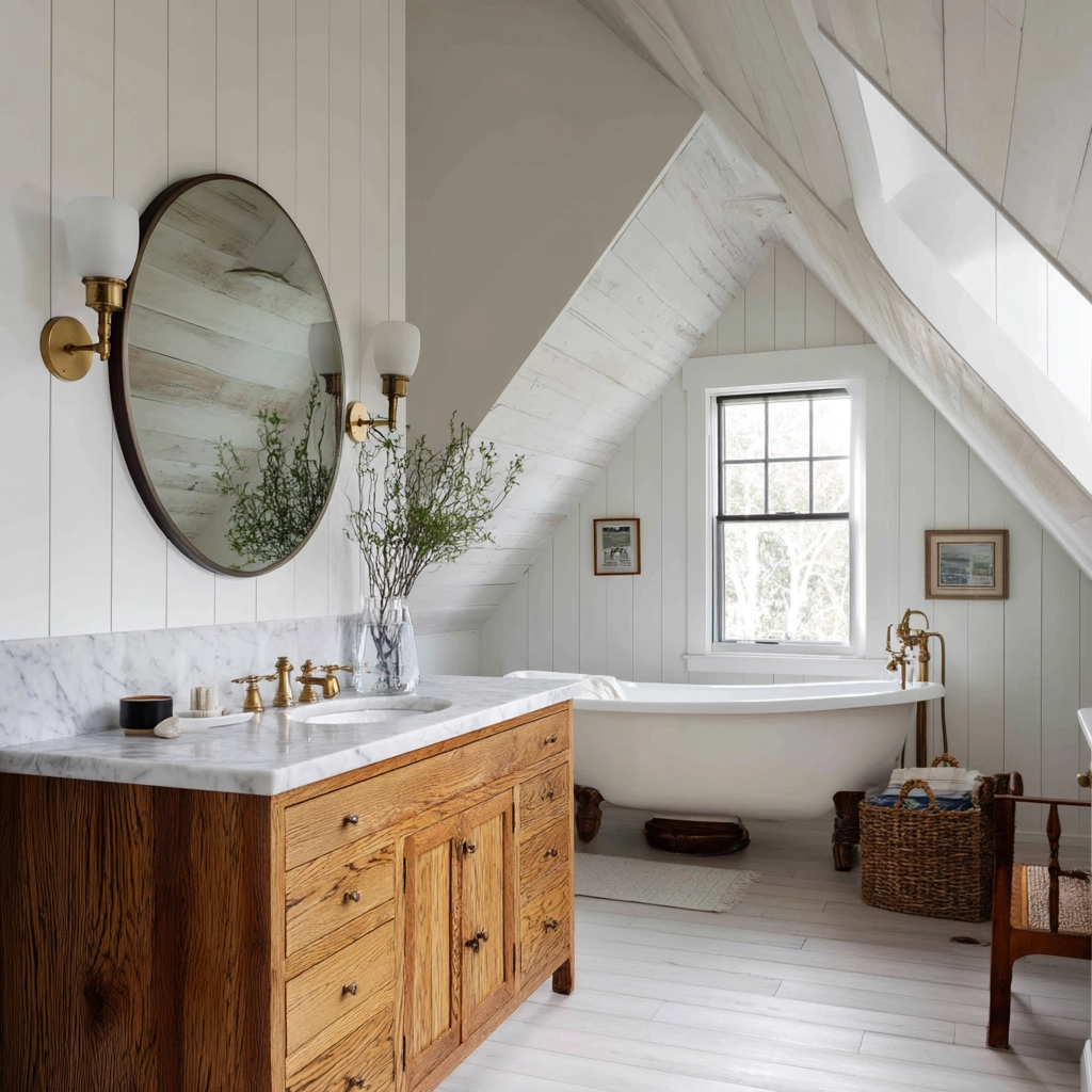 Attic Bathroom 80