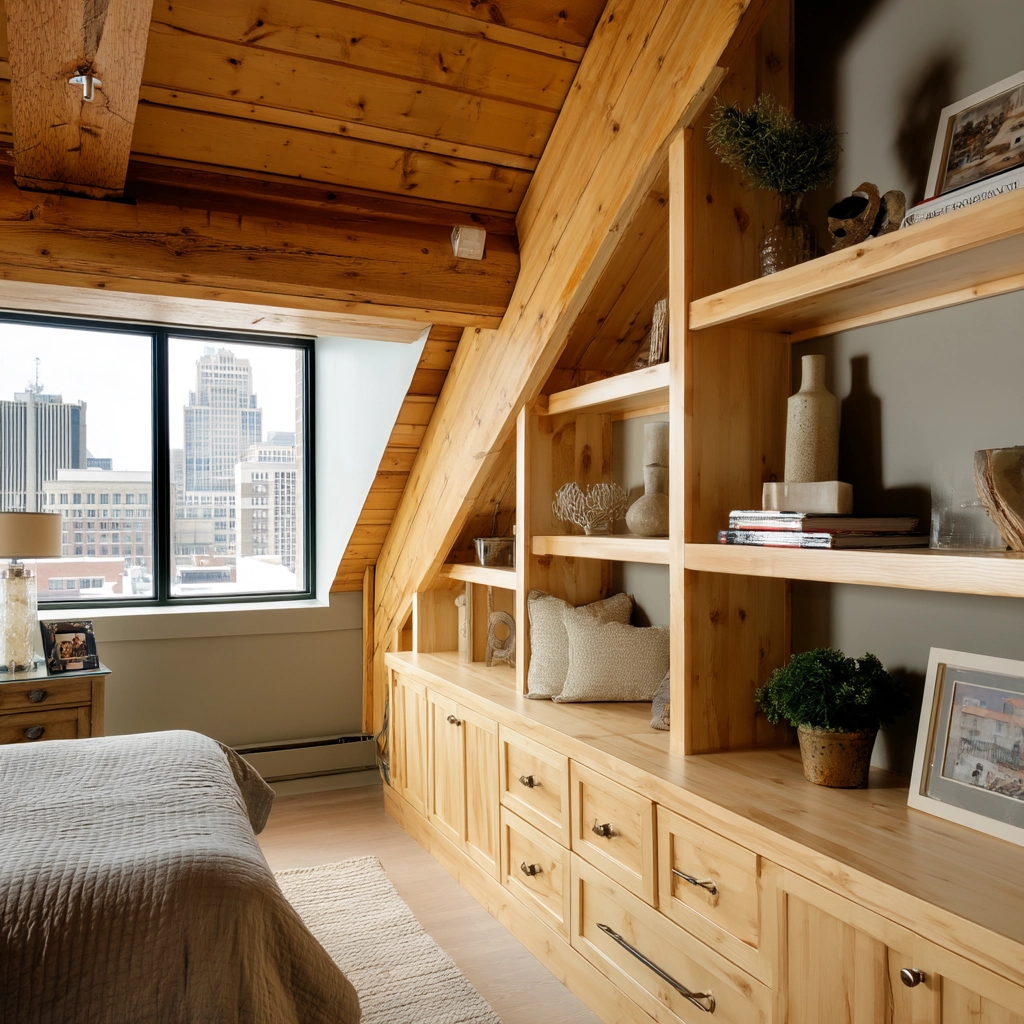Attic Bedroom Storage 1