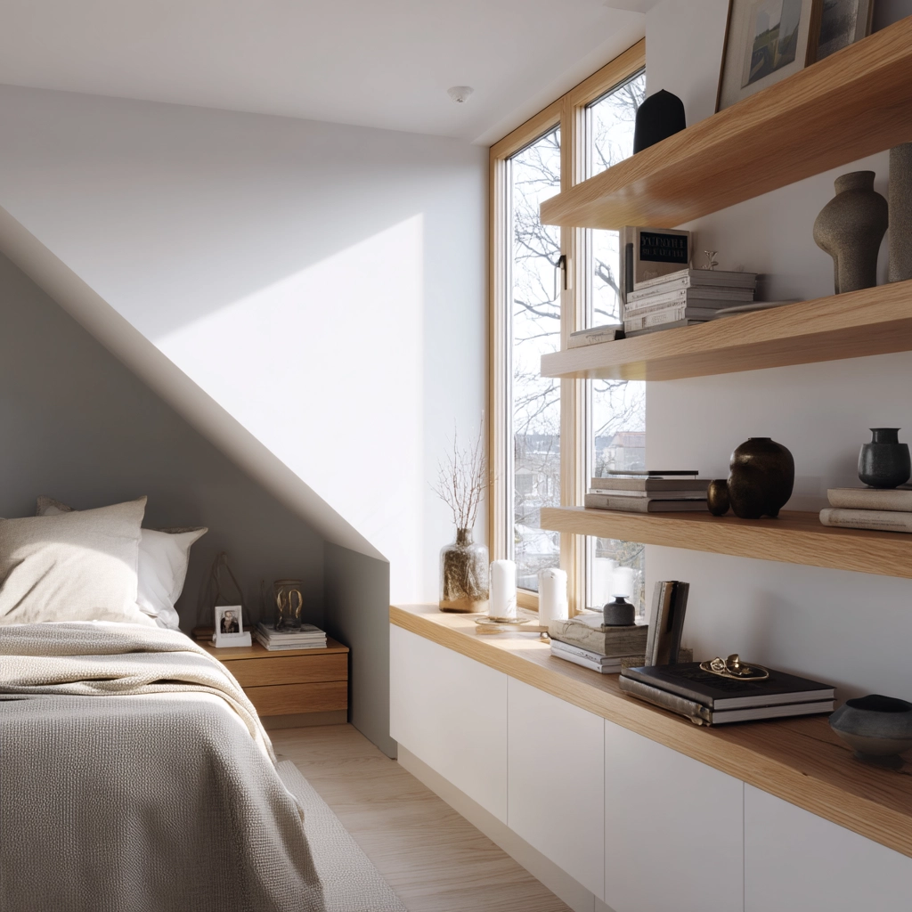 Attic Bedroom Storage 12