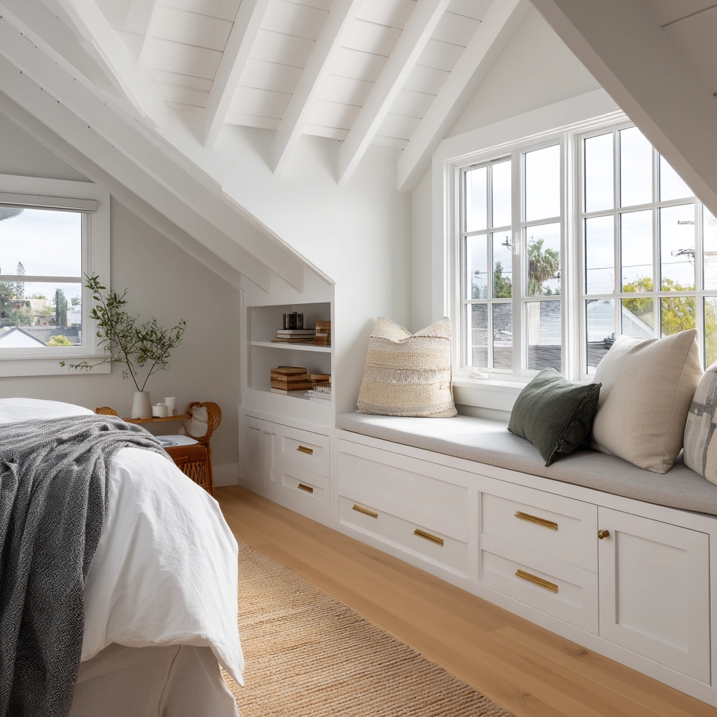 Attic Bedroom Storage 17