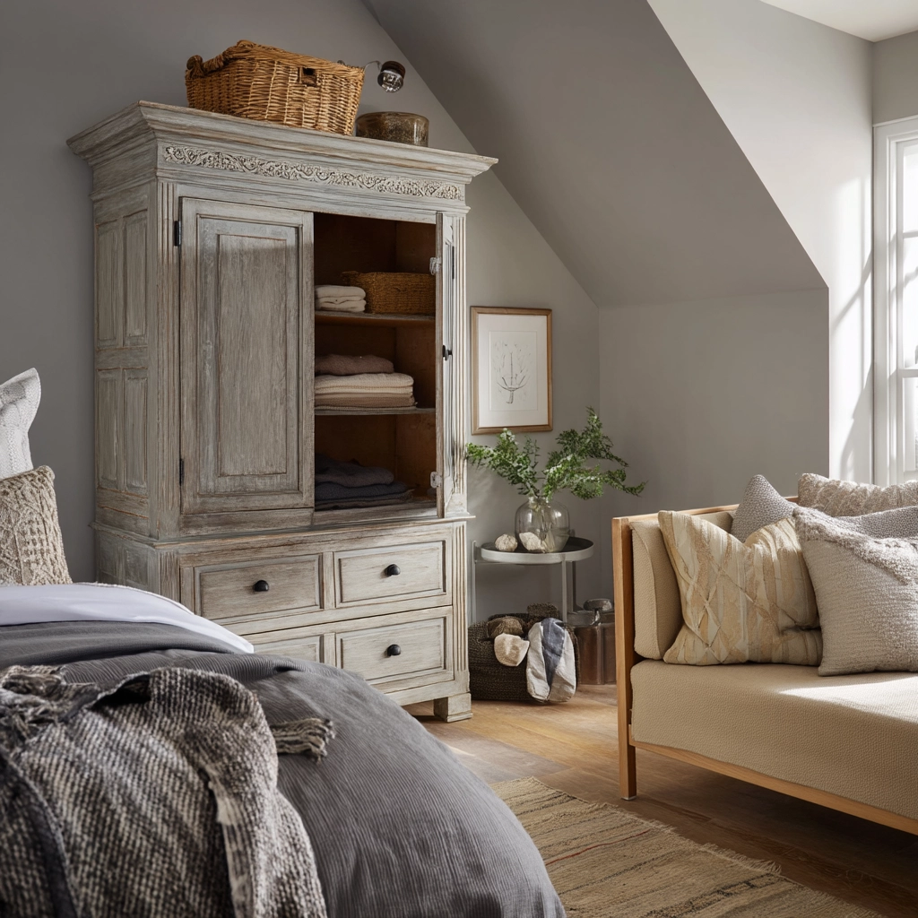 Attic Bedroom Storage 22