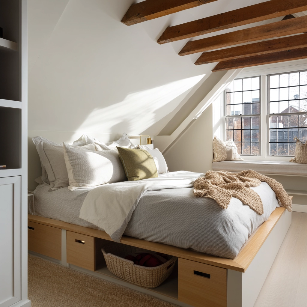 Attic Bedroom Storage 29