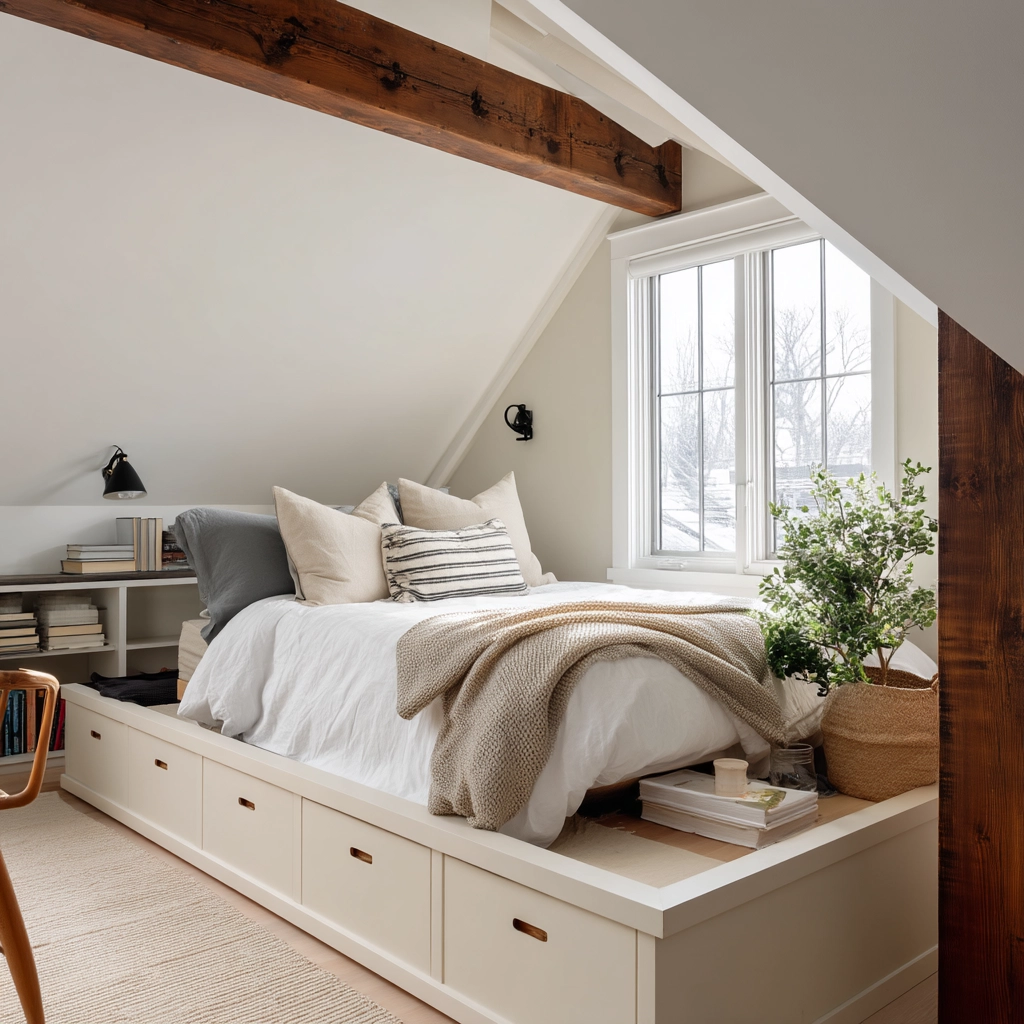 Attic Bedroom Storage 31