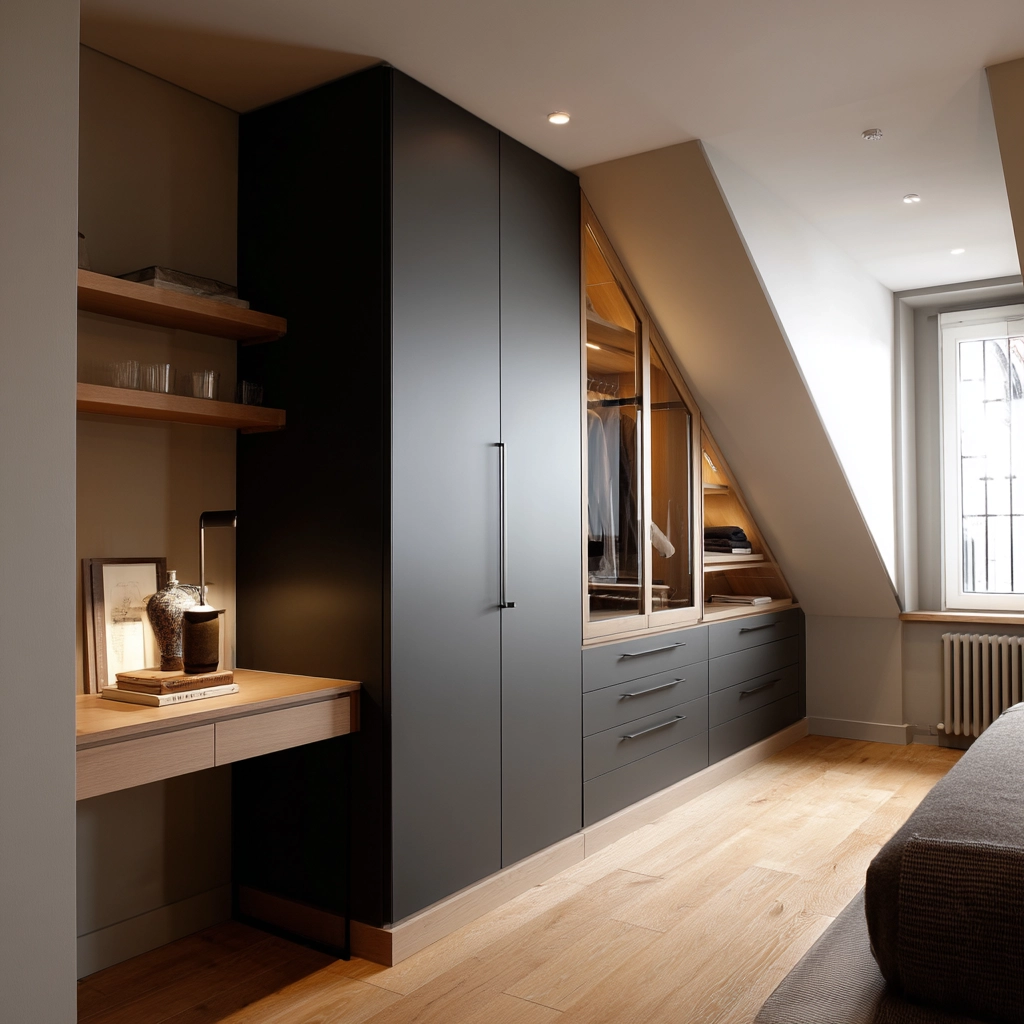 Attic Bedroom Storage 34