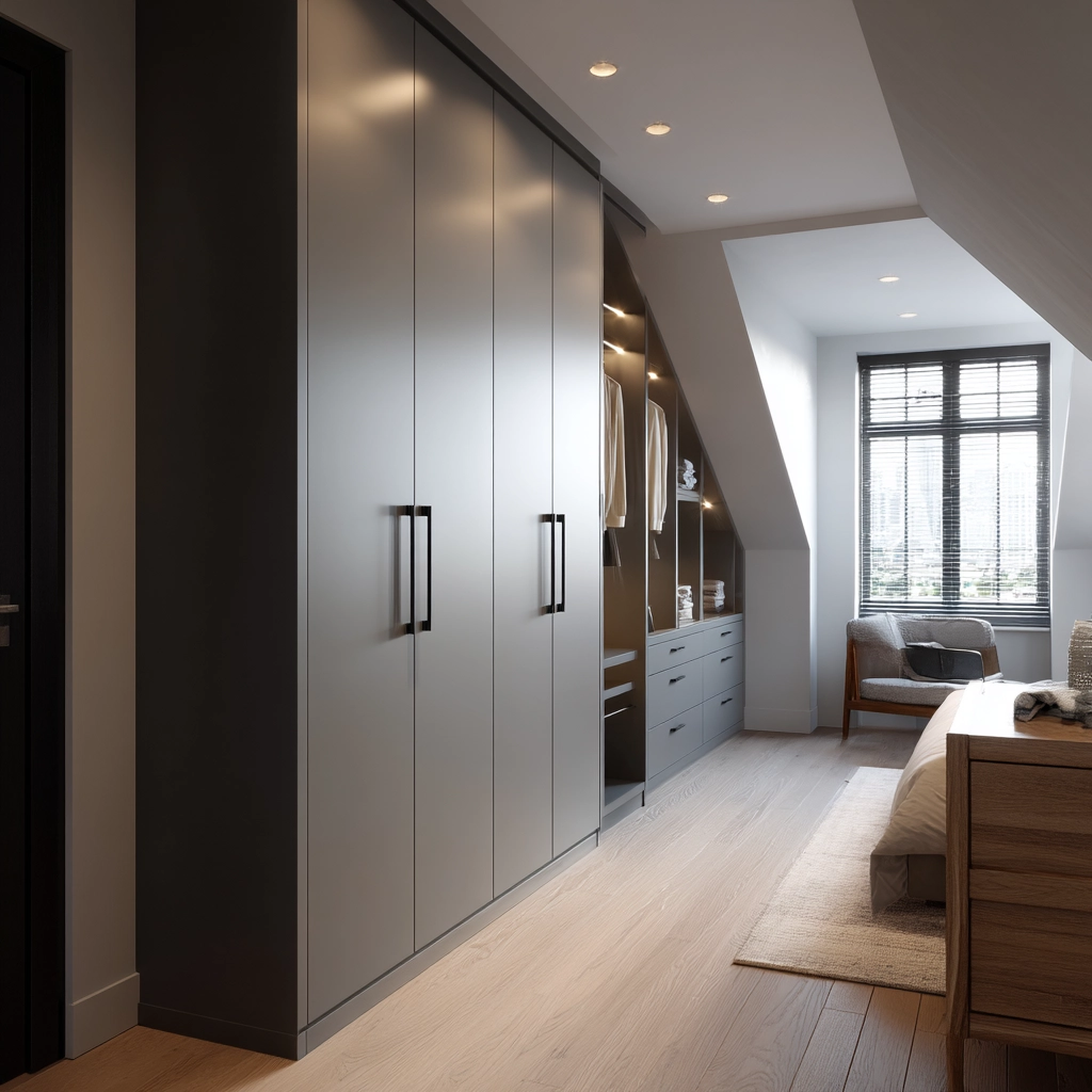 Attic Bedroom Storage 36