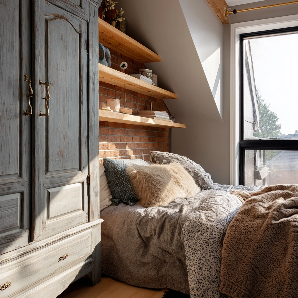 Attic Bedroom Storage 37