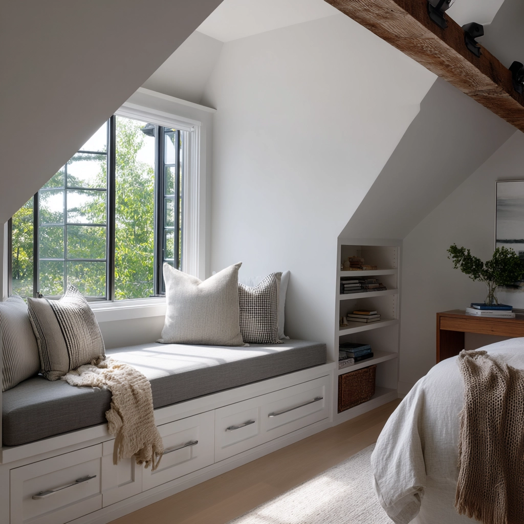 Attic Bedroom Storage 41