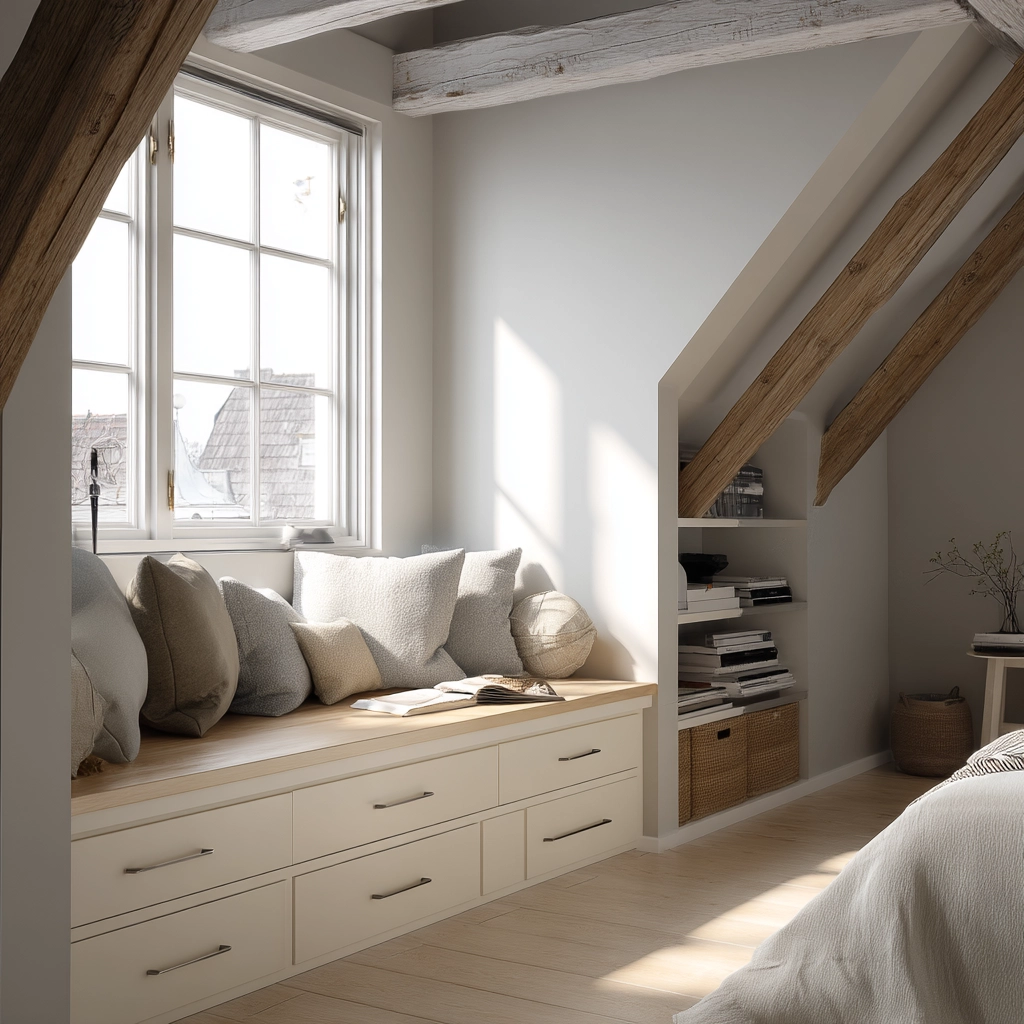Attic Bedroom Storage 42