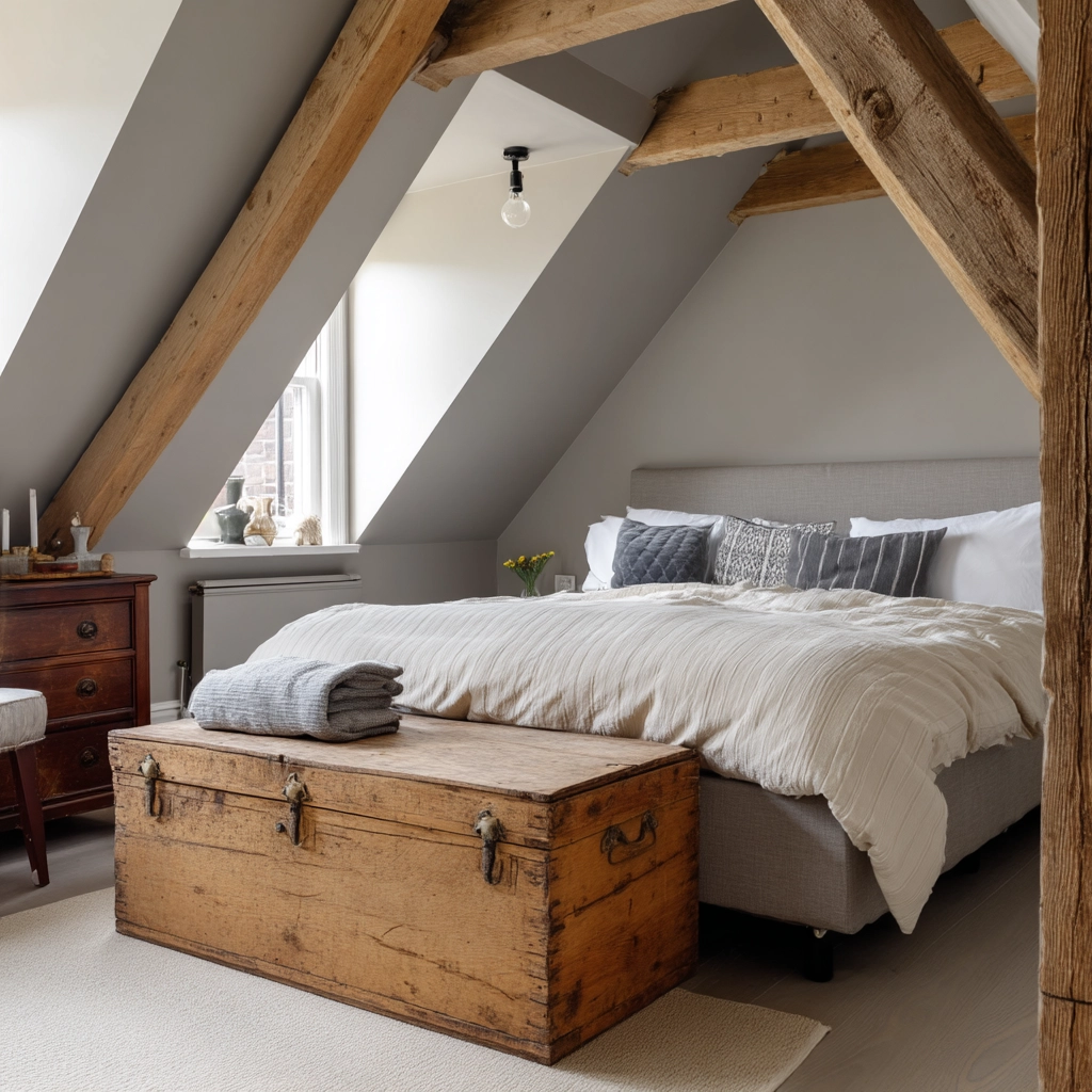 Attic Bedroom Storage 48