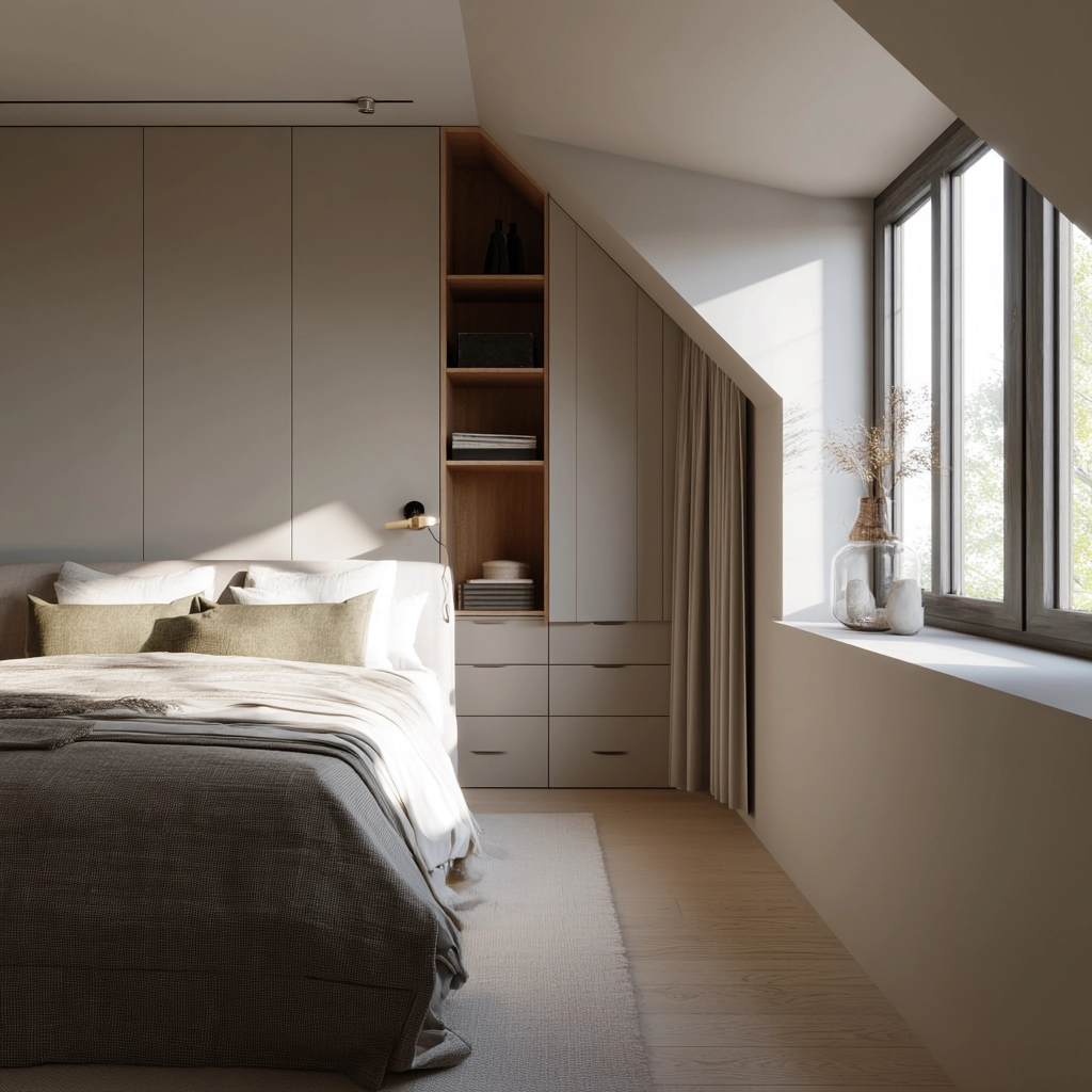 Attic Bedroom Storage 49