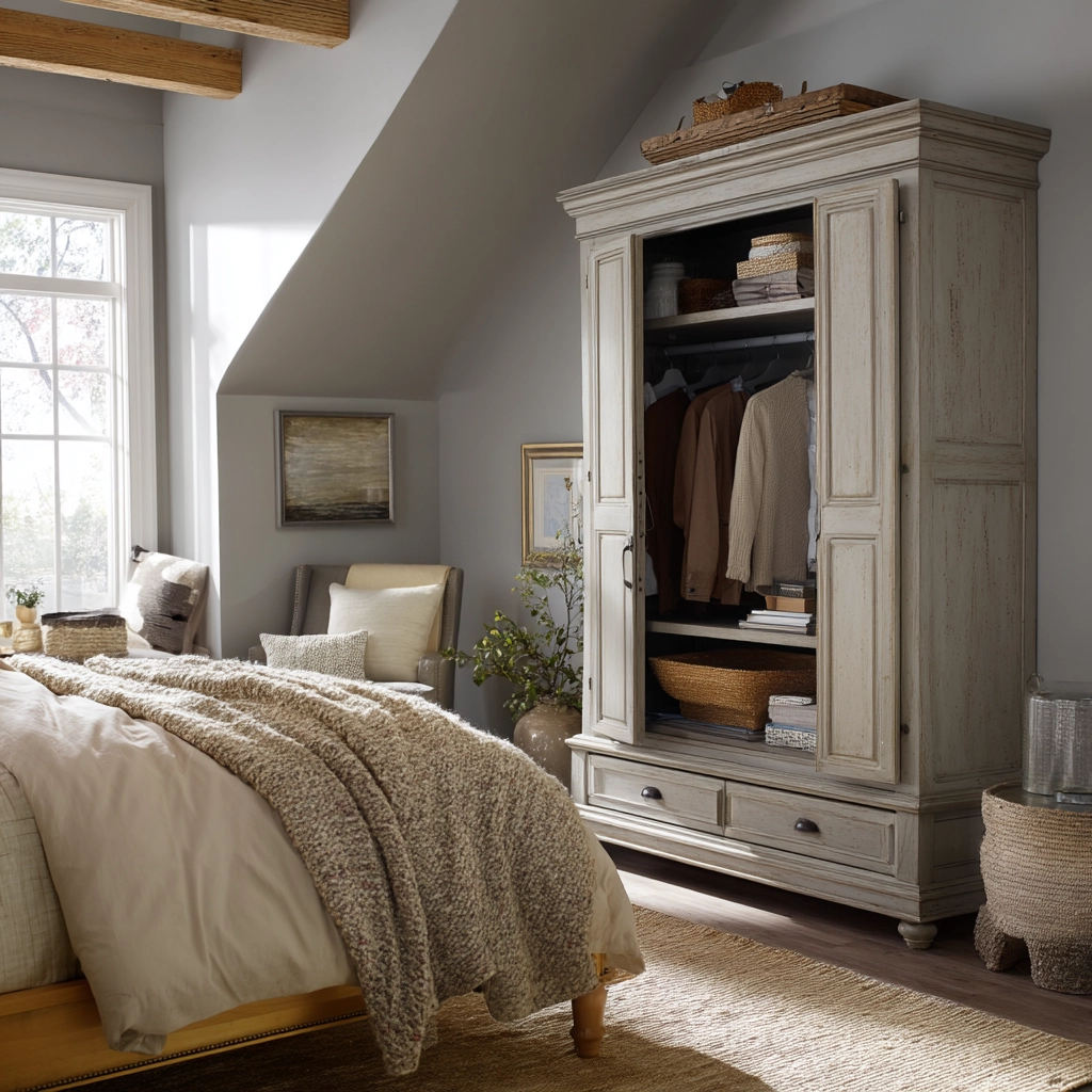 Attic Bedroom Storage 62