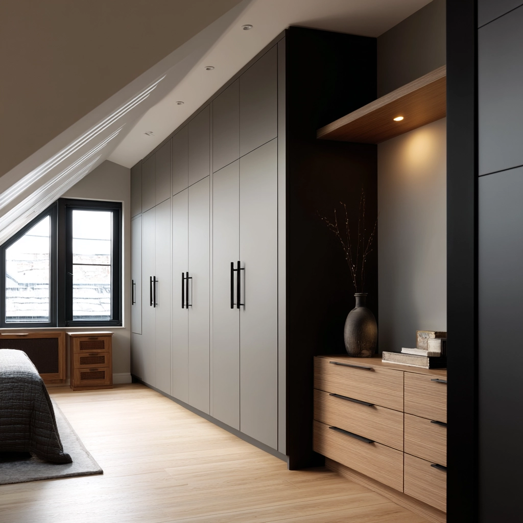 Attic Bedroom Storage 73