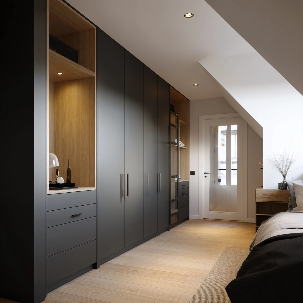 Attic Bedroom Storage 76