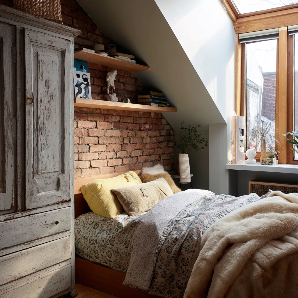 Attic Bedroom Storage 78