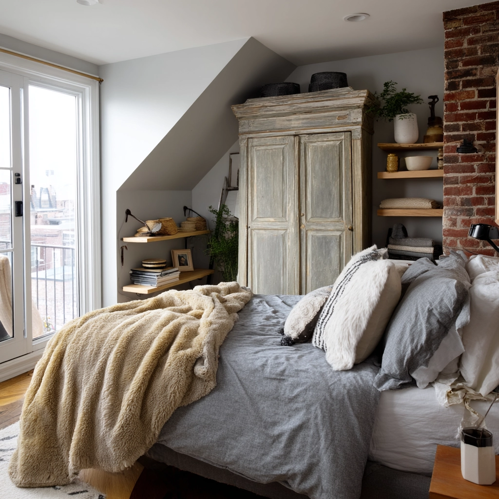 Attic Bedroom Storage 80