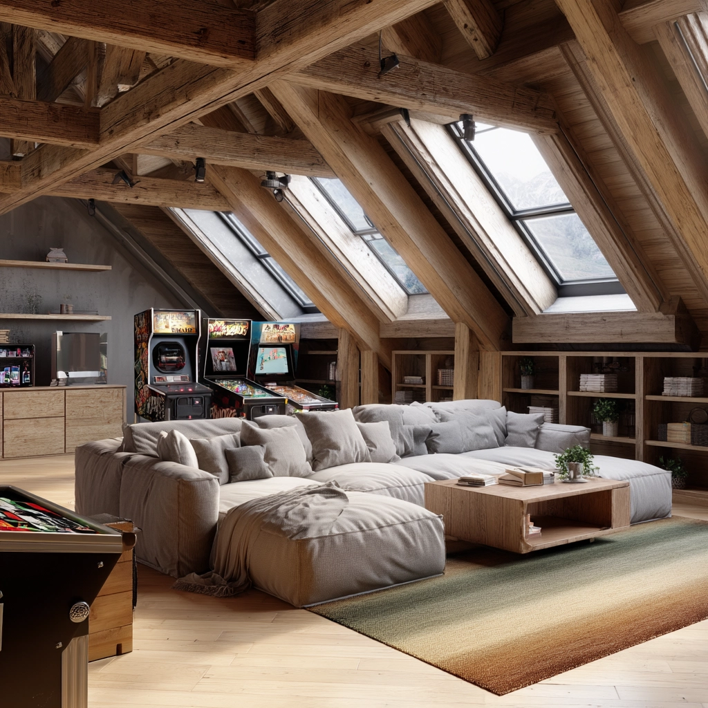 Attic Game Room 2