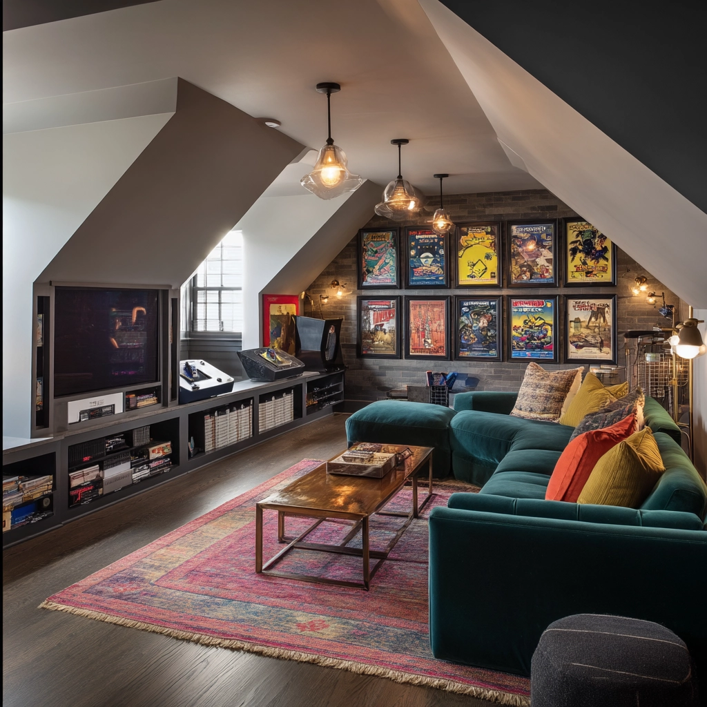 Attic Game Room 21