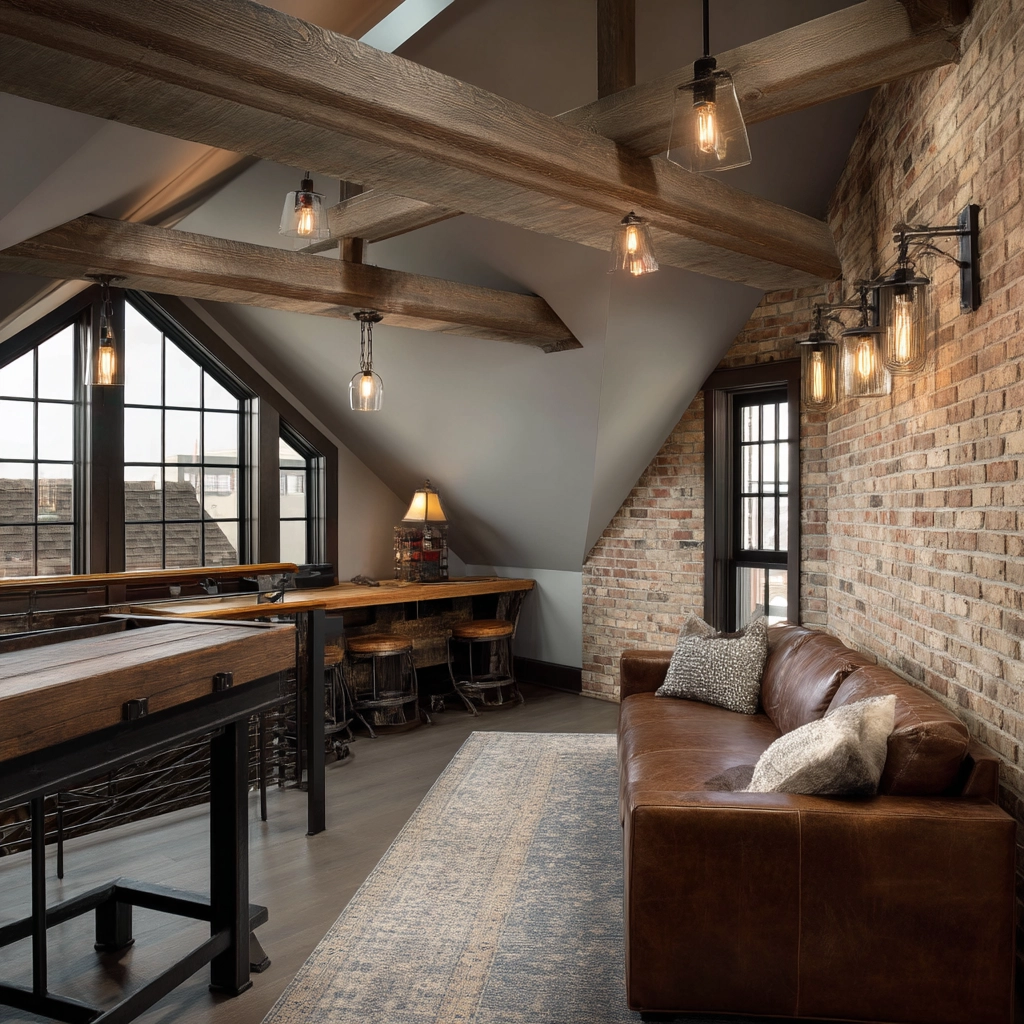 Attic Game Room 64