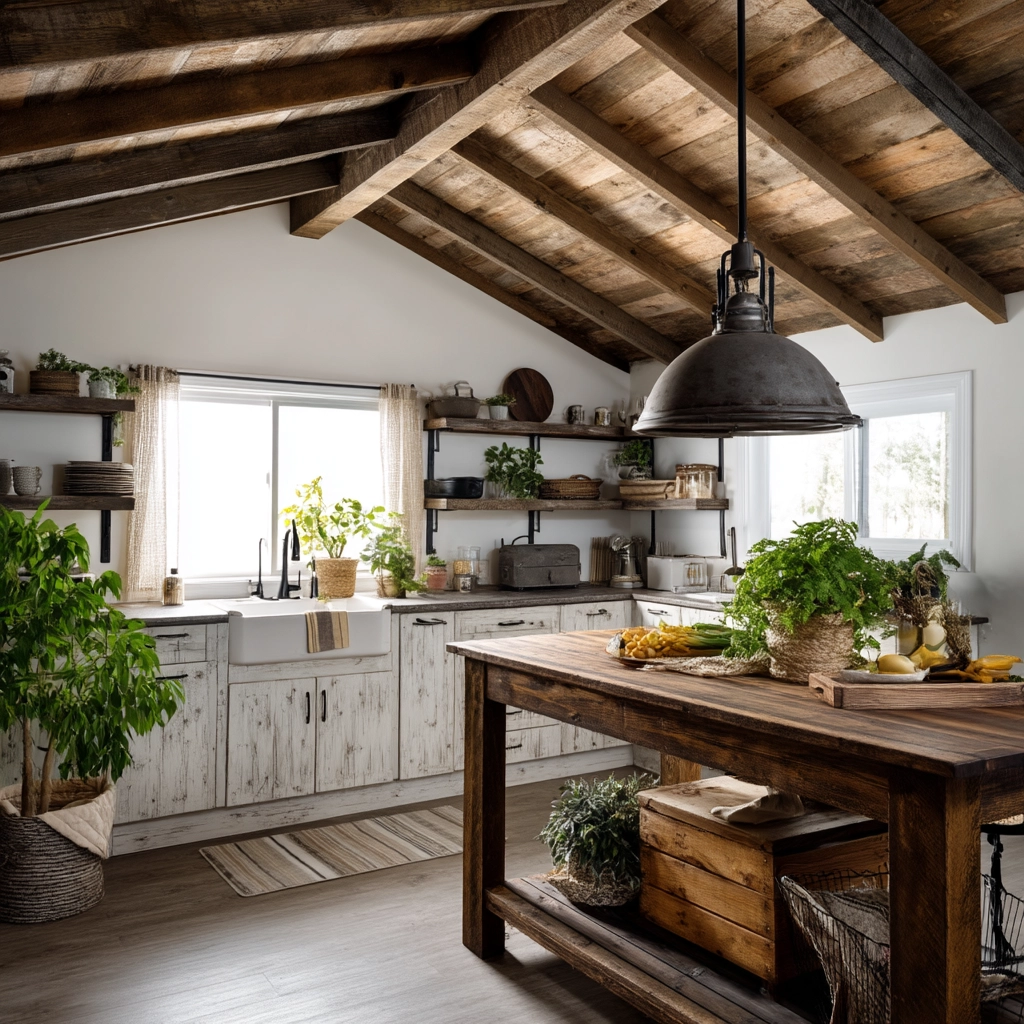 Attic Kitchen Ideas 10