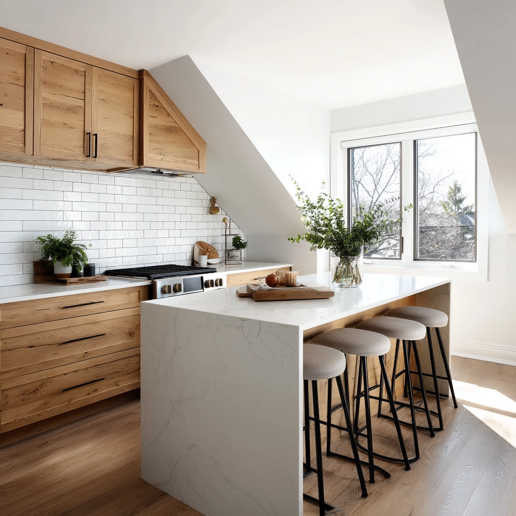 Attic Kitchen Ideas 14