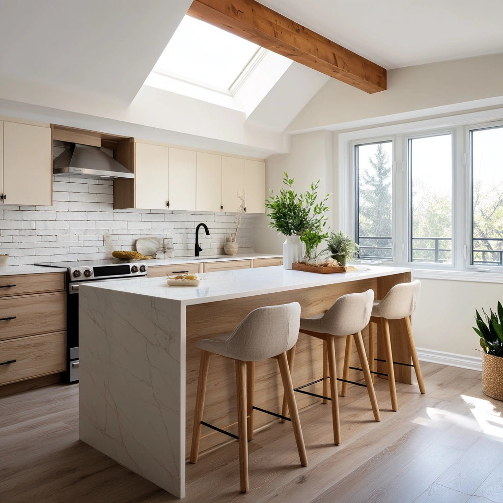 Attic Kitchen Ideas 15