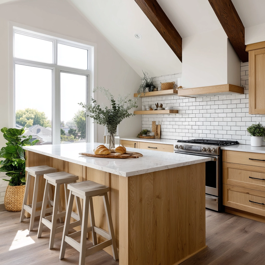 Attic Kitchen Ideas 16