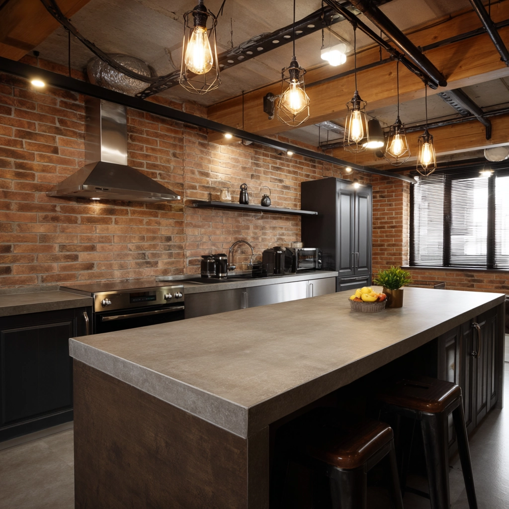 Attic Kitchen Ideas 17