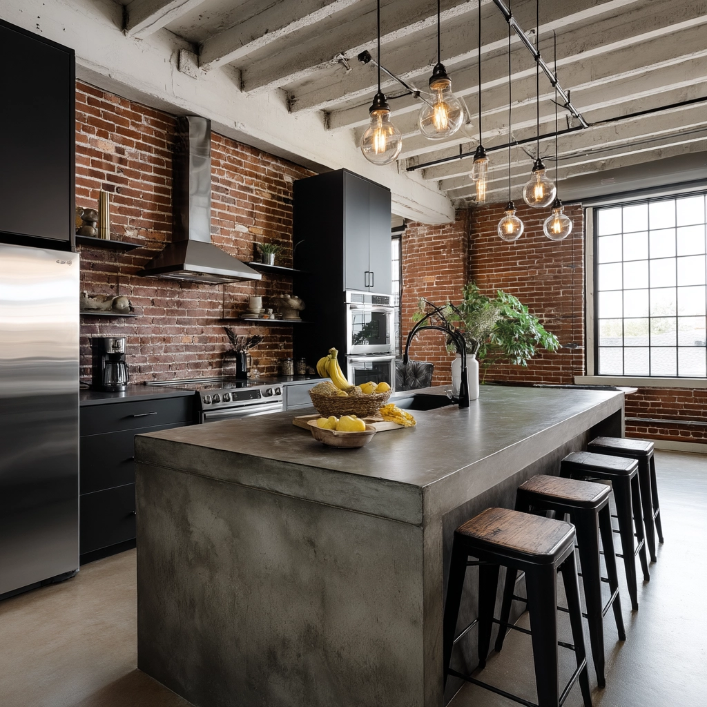 Attic Kitchen Ideas 18