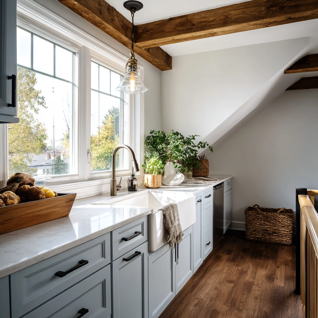 Attic Kitchen Ideas 24