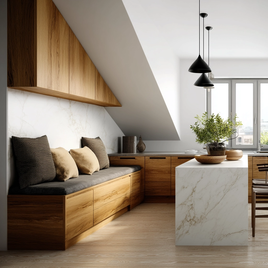 Attic Kitchen Ideas 25