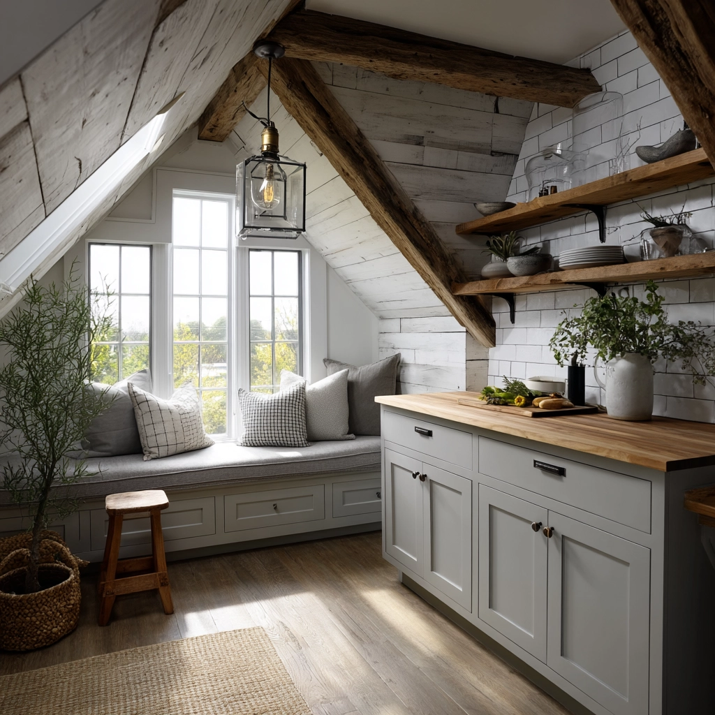 Attic Kitchen Ideas 3