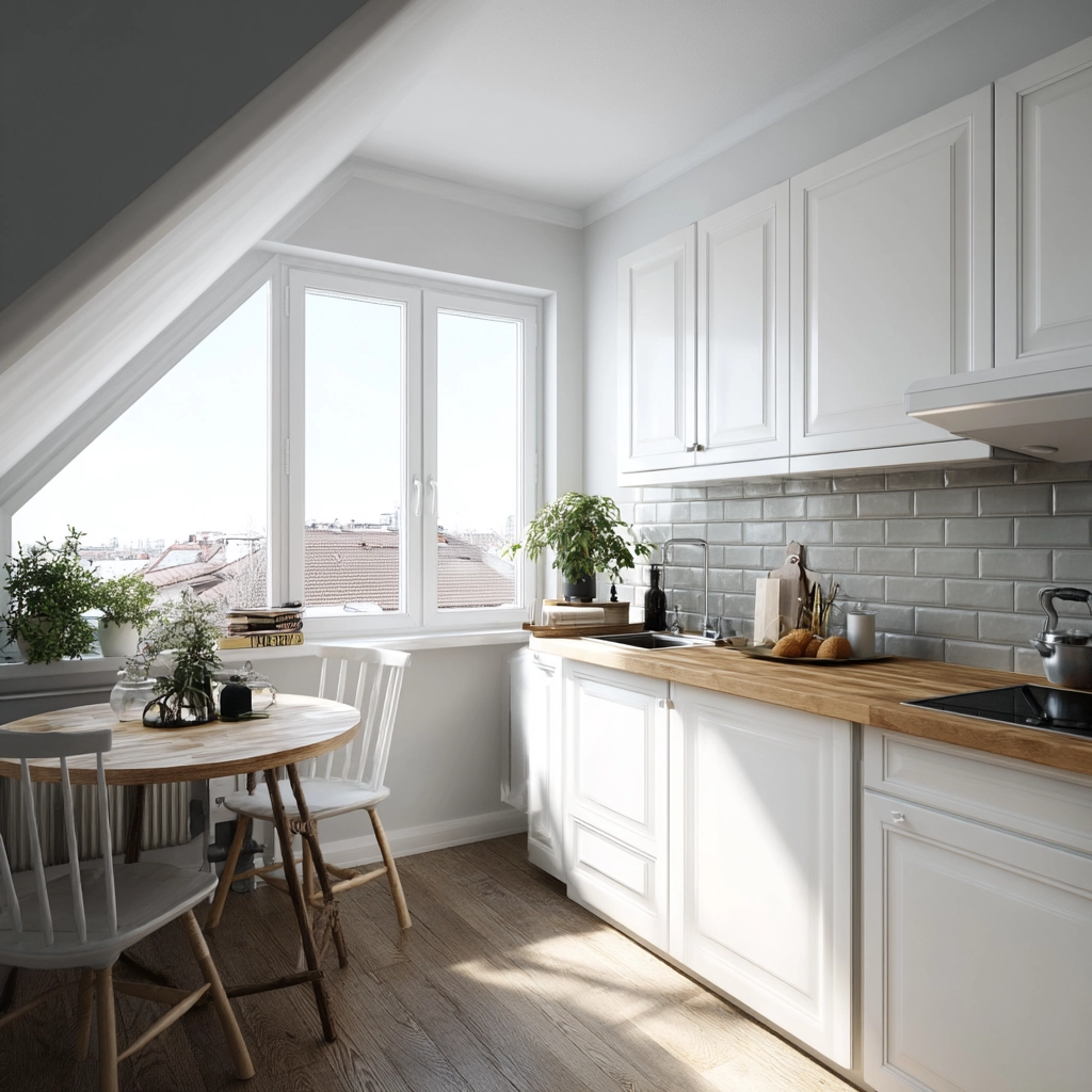 Attic Kitchen Ideas 35