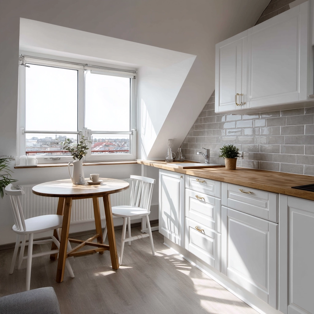 Attic Kitchen Ideas 53