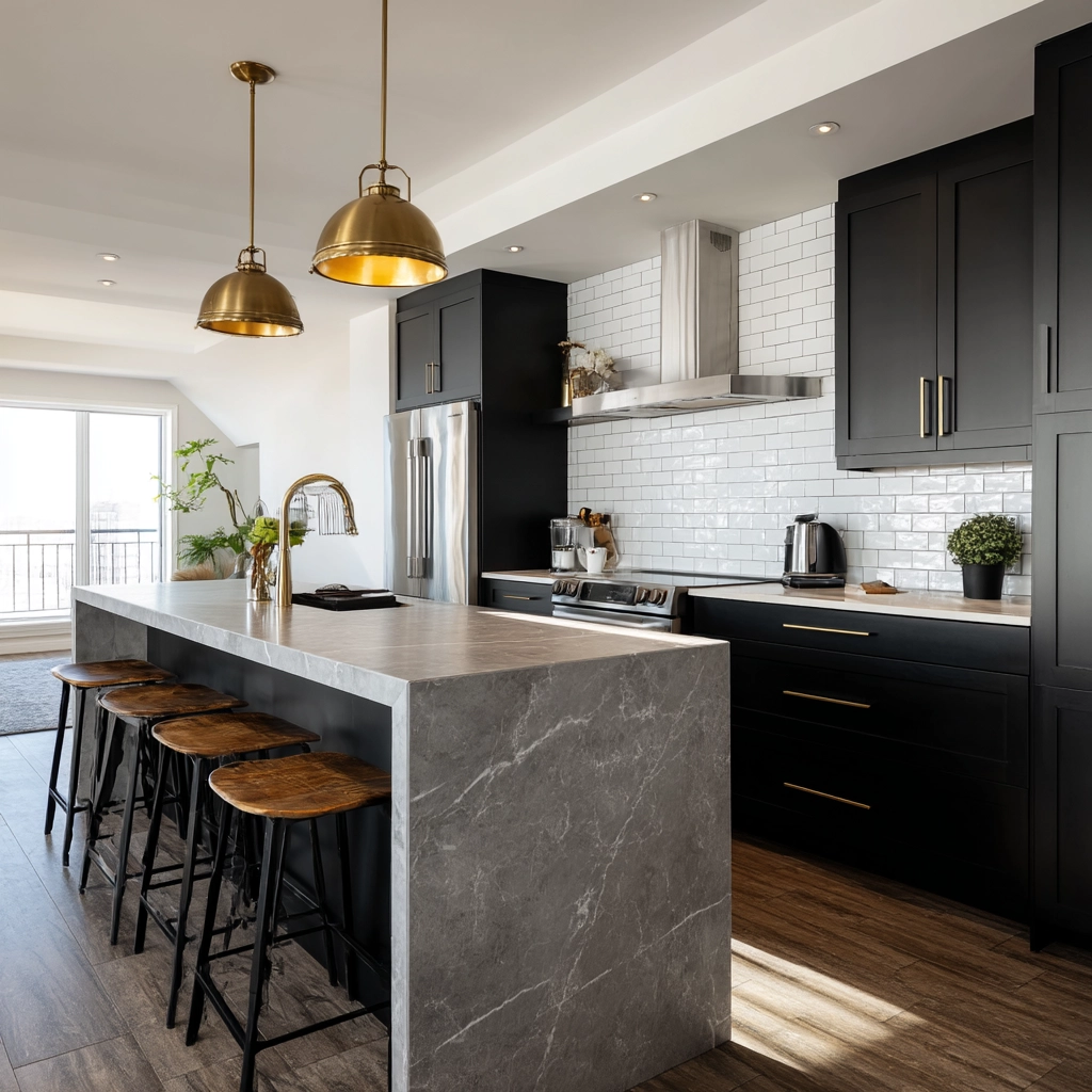 Attic Kitchen Ideas 60