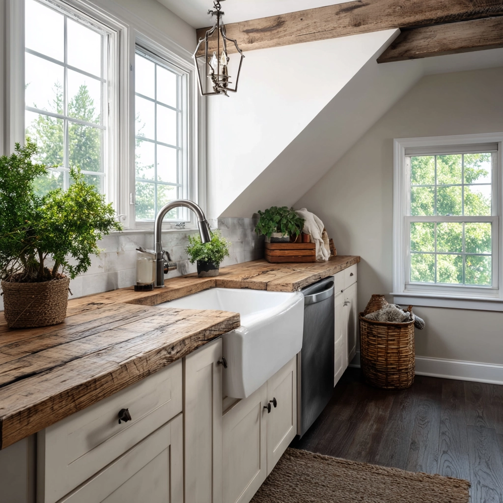 Attic Kitchen Ideas 73